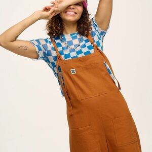Lucy & Yak Caramel Cafe Dungarees